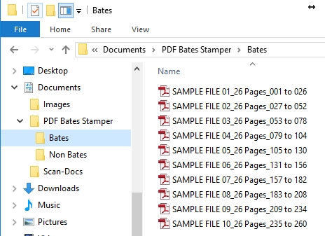 08 VDOCS Bates Stampe File Examples